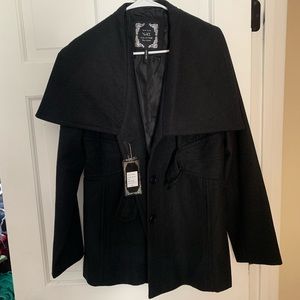 NWT Black Winter Coat Large